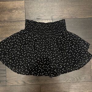 Urban Outfitters Black and White Skater Skirt